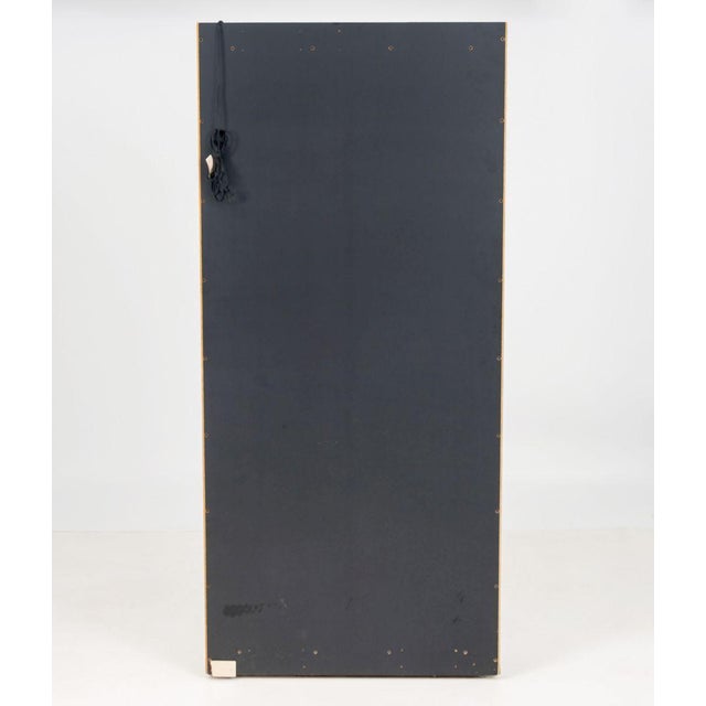 Modern Illuminated Chrome & Glass Cabinet For Sale - Image 9 of 9