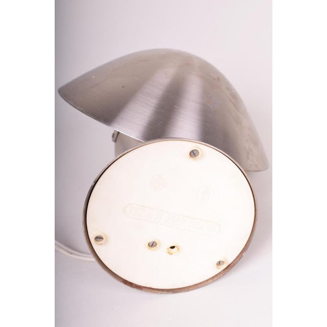 Mid-Century Table Lamp in Chrome by J. Hůrka for Napako, Czech, 1960s For Sale - Image 6 of 8