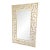 Neiman Marcus Vintage Capiz Shell Fretwork Wall Mirror For Sale