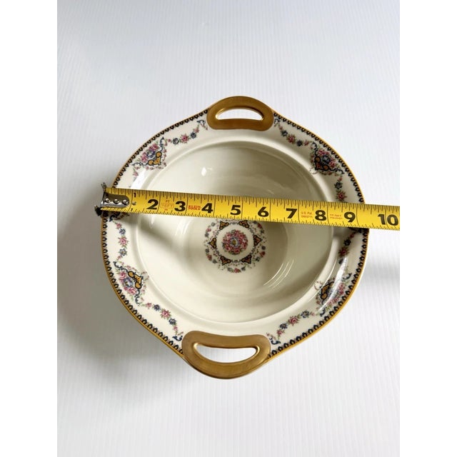 Mid 20th Century Theodore Haviland Dora Covered Vegetable Serving Dish Bowl Floral Limoges France For Sale - Image 15 of 15