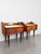 Wood Mid-Century Italian Bedside Tables, 1950, Set of 2 For Sale - Image 7 of 13