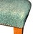 Wood Mid Century Modern Upholstered Side/Desk Chair For Sale - Image 7 of 8