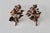Late 20th Century Hans Kögl Style Gilded Flowers Stems Leaves Wall Mount Candle Holders Sconces - a Pair For Sale - Image 10 of 18