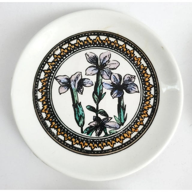 Coasters Fornasetti Style Flowers For Sale - Image 9 of 12