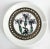 Coasters Fornasetti Style Flowers For Sale - Image 9 of 12