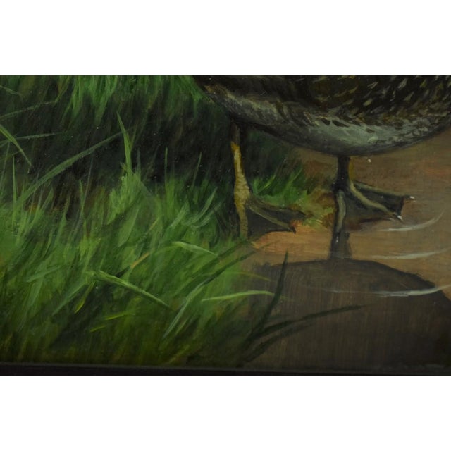 Mid 20th Century Mid 20th Century Richard Britton (b.1931-) Gamebirds Oil on Canvas Provenance: The c.z. Guest Estate For Sale - Image 5 of 7