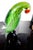 1970s 1970s Vintage Dynasty Gallery Murano-Style Cased Glass Parrot For Sale - Image 5 of 15