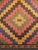 Tribal Vintage Persian Sofreh Qashqai Tribal Kilim, Handwoven Wool, Geometric Multicolor Pattern, 4’ X 4’ For Sale - Image 3 of 9