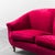 3-Seater Sofa in Red Velvet, 1950s For Sale - Image 3 of 14
