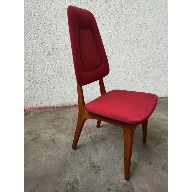 Mid-Century Modern Mid-Century Modern Norwegian Teak Chairs, 1970, Set of 6 For Sale - Image 3 of 8
