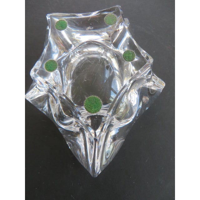 Lead Crystal Big Cigar Ashtray Chairish