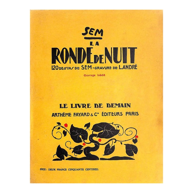 "La Ronde De Nuit" Book 1923 Sem For Sale
