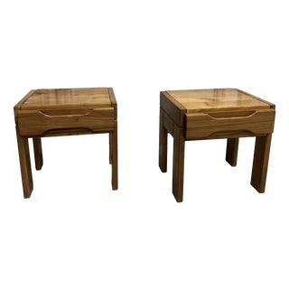 Bedside Tables from Maison Regain, 1980, Set of 2 For Sale