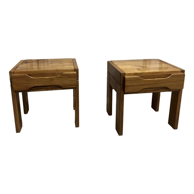 Bedside Tables from Maison Regain, 1980, Set of 2 For Sale