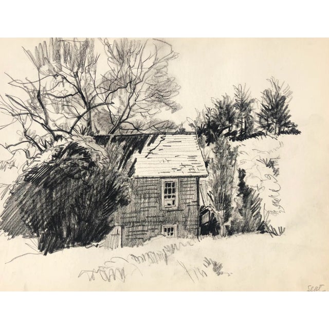 Traditional 1959 Norman Kent Landscape For Sale - Image 3 of 3