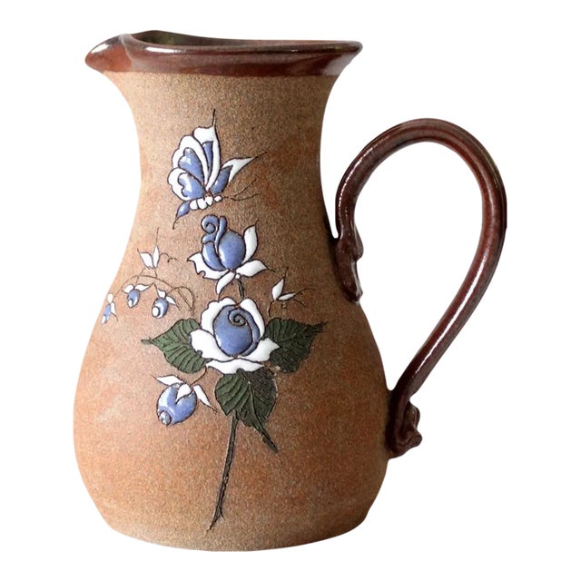 Vintage Studio Pottery Pitcher For Sale