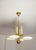 1930s Art Deco Brass and Glass Chandelier, 1930s For Sale - Image 5 of 16
