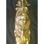 19thc French Art Nouveau Gilt Bronze "Beautiful Baby Face" Figural Wall Sconce with Designer Period Art Glass Shade. Very...