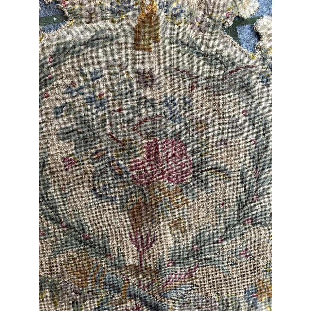 Exquisite late 19th-century French needlepoint tapestry originally from a chair cover but can be also use for cushions, or...