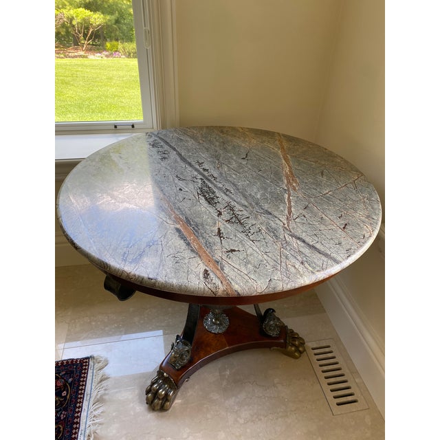 Round Granite Table For Sale - Image 12 of 13