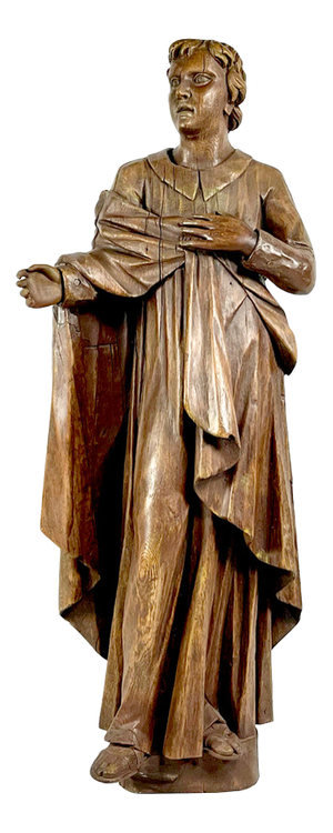 St. John the Baptist, 1800s, Oak