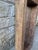 Mid 20th Century Rustic Solid Wooden Wall Hanging Mirror For Sale - Image 14 of 17