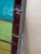 Victorian Antique 1880s Stained Glass Window Flower With Jewel Rondels Cathedral Glass For Sale - Image 3 of 6