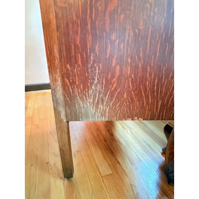 Late 19th/Early 20th Century Victorian Oak Sideboard For Sale - Image 15 of 18