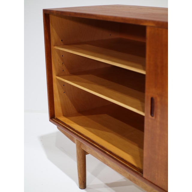 Teak 160 Sideboard by Børge Mogensen for Søborg Møbelfabrik, Denmark, 1950s For Sale - Image 13 of 15