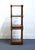 Late 20th Century Pennsylvania House Solid Oak Rustic European Style 12" Square Tiered Shelf / Etagere For Sale - Image 5 of 8