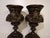 19th Century French Bronze & Cast Iron Medici Vases on Marble Bases, 1980s, Set of 2 For Sale - Image 10 of 16