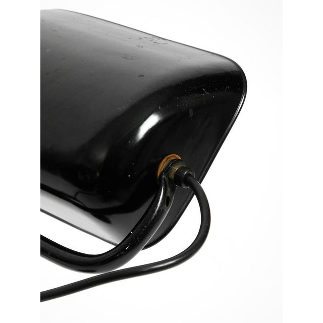 Industrial Metal Table Lamp Model 6581 in Black from Kaiser Idell / Kaiser Leuchten, 1940s For Sale - Image 14 of 18