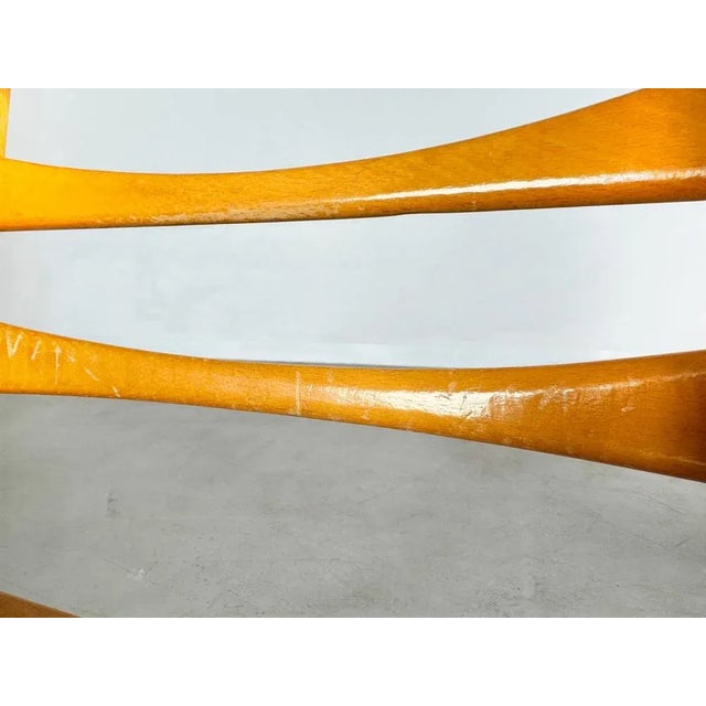 Gray Vintage Chairs in Bouclé, 1960s, Set of 4 For Sale - Image 8 of 12