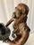 Victorian Victorian Style Bronze Butler Monkey Candle Holder For Sale - Image 3 of 11