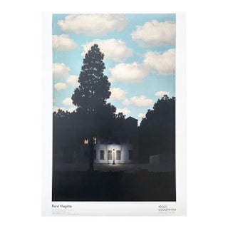 René Magritte Empire of Light Official Exhibition Poster For Sale