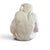 White Vintage Italian Glazed Terracotta Monkey Sculpture in Contemplative Pose For Sale - Image 8 of 12