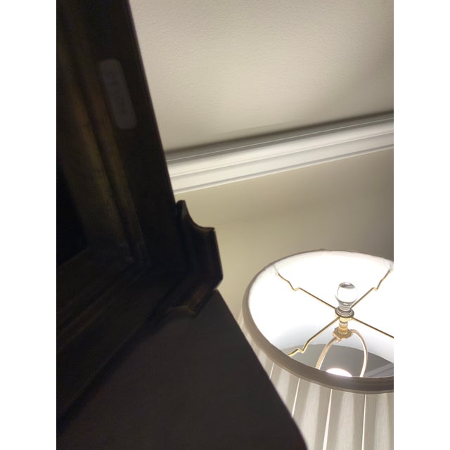 1980s Asian Inspired Frederick Cooper Lamps With Brass Appointments For Sale - Image 15 of 15