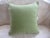 Green Vintage Coastal Rainbow Fish & Coral Design Feather & Down Throw Pillow For Sale - Image 8 of 8