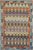 Blue Kilim Rust Blue Wool Rug For Sale - Image 8 of 8