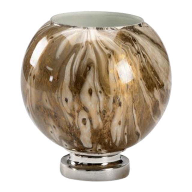 Wildwood Calacatta Gold Vase, Small For Sale