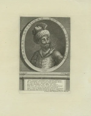 Daumont, King Nader Shah, Thamas Koulikan, 18th Century, Engraving