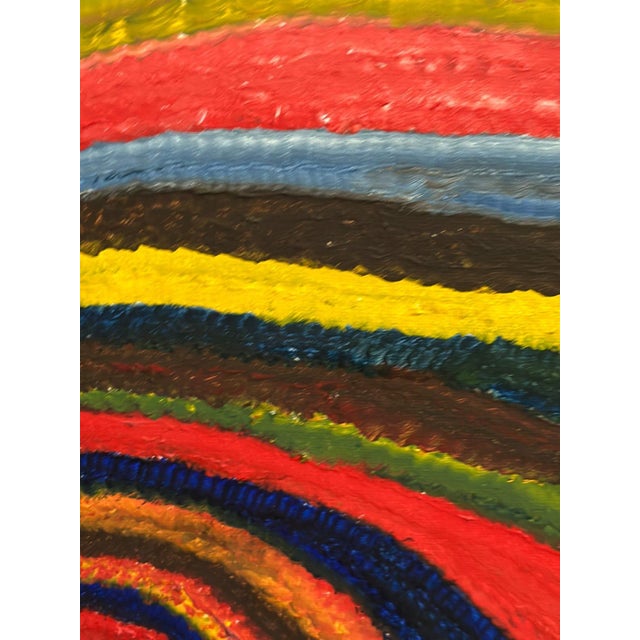 R. C. Reyes, Fantasia/Färg, 1990s, Oil on Canvas, Framed For Sale - Image 6 of 18