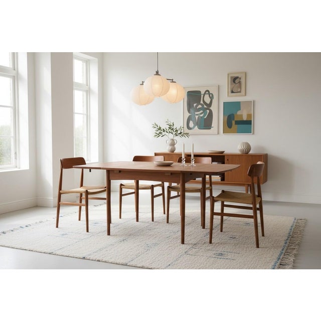 Teak Dining Table with Double Extension by Poul Hundevad for Hundevad & Co., 1960s For Sale - Image 13 of 18