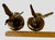 ​Mid 20th Century Solid Brass Mallard Ducks in Flight Bookends Attributed to Pm Craftsman - A Pair For Sale - Image 10 of 12