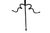 1930s Renaissance Revival Wrought Iron Floor Candelabra, a Pair For Sale - Image 5 of 8