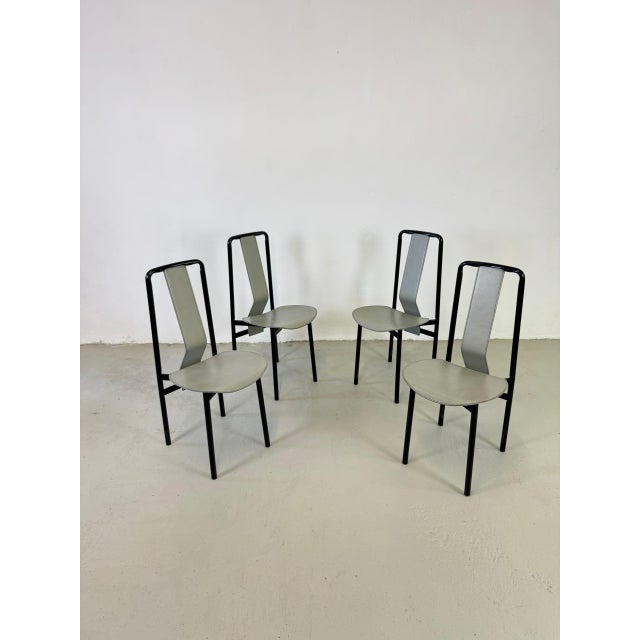 Zanotta Irma Chairs by Achille Castiglioni for Zanotta, 1970s, Set of 4 For Sale - Image 4 of 12