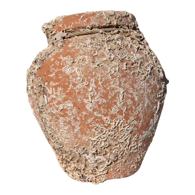 19th Century Antique Terracotta Octopus Trap Undersea Pot For Sale