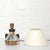 Mexico Series Table Lamp by Antoine Dubois for Mons Pottery, 1925, in Very Good conditions. Designed 1920 to 1949 This...