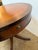 Vintage Brandt Furniture Duncan Phyfe Styled Tooled Leather Drum Table For Sale In San Francisco - Image 6 of 12