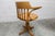 Wood Scandinavian Swivel Office Chair in Bentwood from Thonet, 1960s For Sale - Image 7 of 18